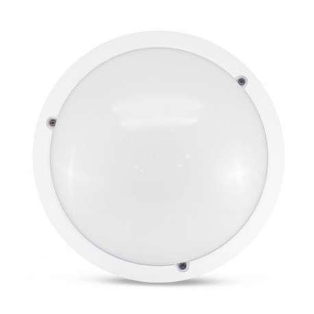 Plafonnier LED avec détecteur Vision El - E27 - ø 296mm - Blanc - Sans ampoule