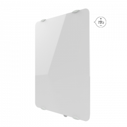 Radiateur vertical à inertie Campaver Ultime 3.0 Intuis Signature 1500W - Lys blanc
