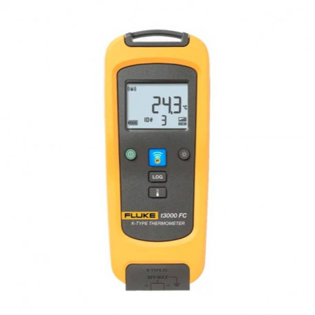 Thermomètre numérique sans fil T3000 FC Fluke  - 1 voie de mesure pour K - IP42