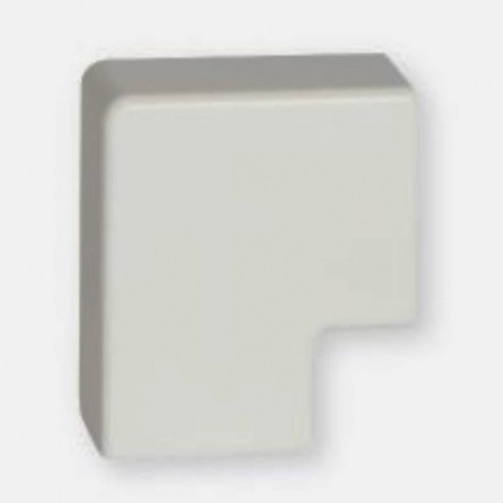 Angle plat NPAN - Pour goulotte 40x25mm - Blanc