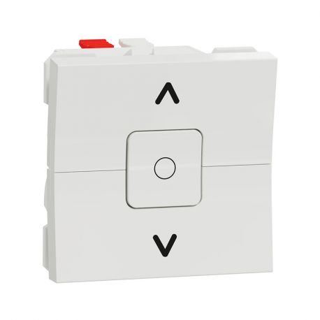 Commande pour volets-roulants Unica - Interrupteur - 6A - Blanc