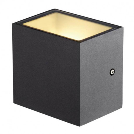 Applique Sitra cube SLV - Extérieur - LED - 10W - Anthracite