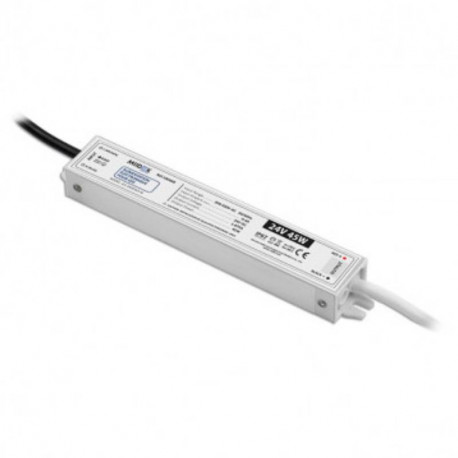 Alimentation électronique pour éclairage LED Miidex - 24VDC - 45W - 1.875A max