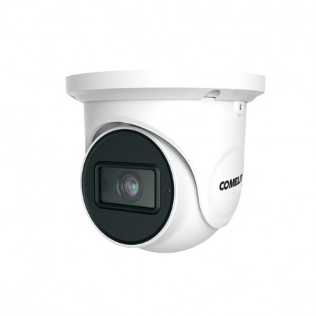 Caméra de vidéosurveillance IP Turret all-in-one série Next Comelit -  optique 2.8-12mm - IR 50m - 4MP@30 fps - 12VCC - Blanc