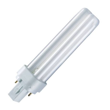 Ampoule fluocompacte Dulux D Ledvance - G24D - 26W - 4000K - Non dimmable