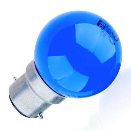 Lampes LED culot B22 230V bleu