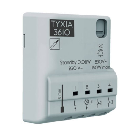 Récepteur filaire TYXIA 3610 - 230V - Minuterie