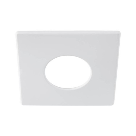 Collerette carrée pour Universal Downlight SLV - Simple - Fixe - 88x88mm - PC - Blanc