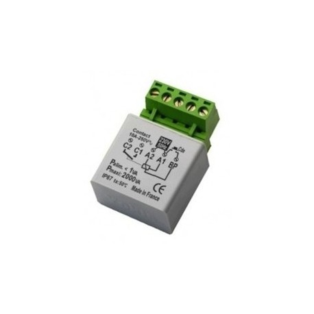 Micromodule filaire télérupteur - 2000W - Encastré