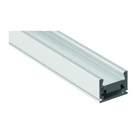 Profilé aluminium - Pour bandeaux LED - 200cm - Aluminium anodisé