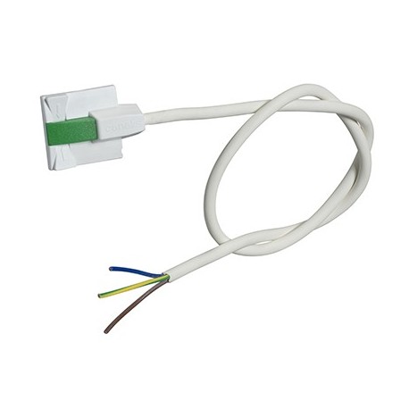 Connecteur Canalis - 10A - Blanc/vert