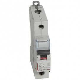 Disjoncteur DX³6000 - 10A - 1P - Courbe C - Vis/Vis