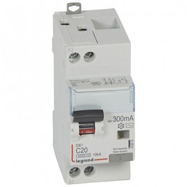 Disjoncteur différentiel DXᶾ 6000 - Vis/vis - 20A - AC - 10kA - 300mA