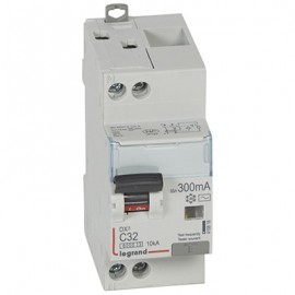 Disjoncteur différentiel DXᶾ 6000 - Vis/vis - 32A - AC - 10kA - 300mA - Uni + Neutre