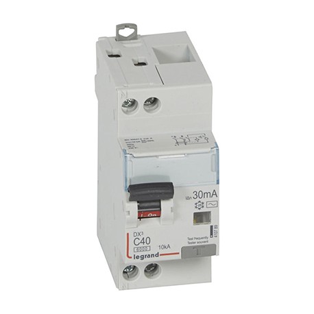 Disjoncteur différentiel DXᶾ 6000 - Vis/vis - 40A - AC - 10kA - 30mA