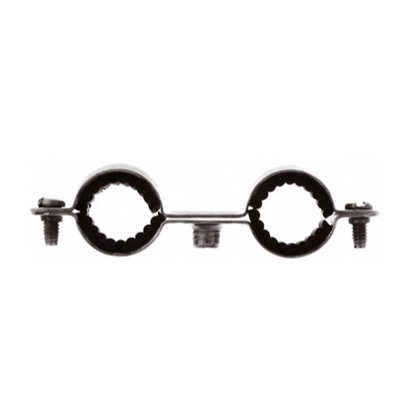 Lot de 10 colliers double - Isophonique - CDI 22 - Tuyauterie