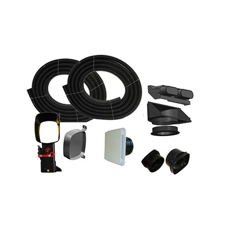 Kit accessoires pour VMC IDEO - NOD 50 - Réseau Pluggit - T5 - 4 sanitaires