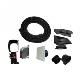 Kit accessoires pour VMC DOMEO - PLI 50 - Réseau Pluggit - T4 - 2 sanitaires