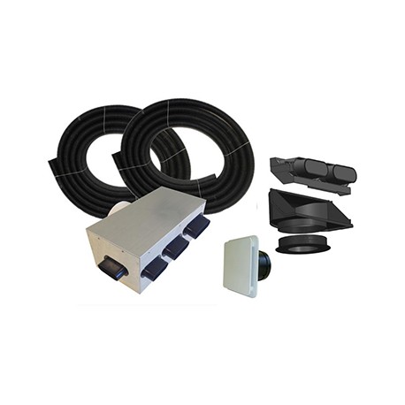 Kit accessoires pour VMC DOMEO - NOD 50 - Réseau Pluggit - T4 - 2 sanitaires