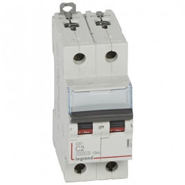 Disjoncteur DX³6000 - 2A - 2P - Courbe C - Vis/Vis