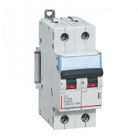 Disjoncteur DX³6000 - 20A - 2P - Courbe C - Vis/Vis