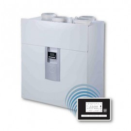 VMC Double Flux IDEO 325 RD - 27W-Th-C - 23dB(A) - 8 sanitaires