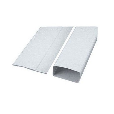 Conduit PVC pliant rectangulaire TPL 200 - Conduit extra-plat 55 x 110mm - Longueur 1.5m
