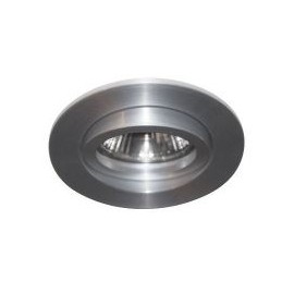 Spot encastré rond en fonte d'aluminium ALA1013 RX - Orientable - 50W - GU10 - Alu mat