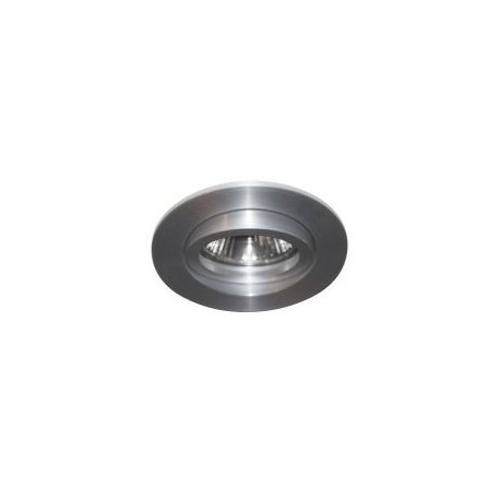 Spot encastré rond en fonte d'aluminium ALA1013 RX - Orientable - 50W - GU10 - Alu mat