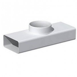 Té TER pour conduit PVC rigide - Extra-plat 55 x 220 mm