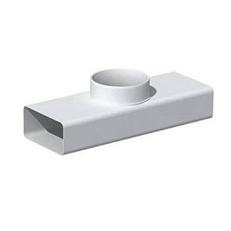 Té TER pour conduit PVC rigide - Extra-plat 55 x 220 mm