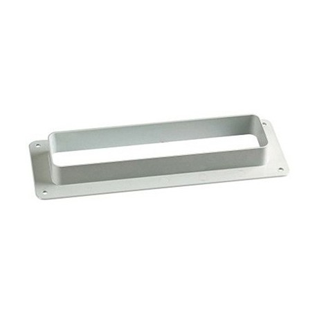 Bride murale rectangulaire BRM pour conduit PVC rigide - Extra-plat 55 x 220 mm