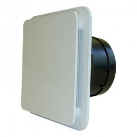 Bouche d'extraction et d'insufflation BDOP125 - Ø125 - débit 45/150 m³/h - manchette à griffes PVC