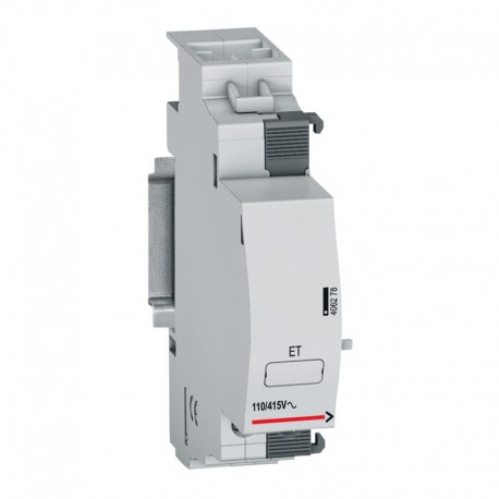 Déclencheur à émission de tension (ET) DX³ - 12 à 48V - 1 module