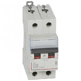 Disjoncteur DX³6000 - 32A - 2P - Courbe C - Vis/Vis