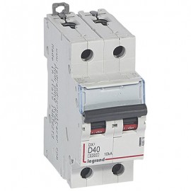 Disjoncteur DX³6000 - 40A - 2P - Courbe D - Vis/Vis