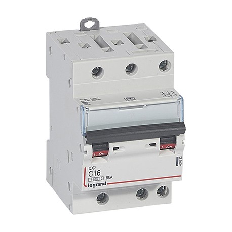 Disjoncteur DX³4500 - 16A - 3P- Courbe C - Vis/Vis