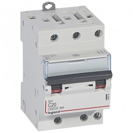 Disjoncteur DX³4500 - 20A - 3P- Courbe C - Vis/Vis
