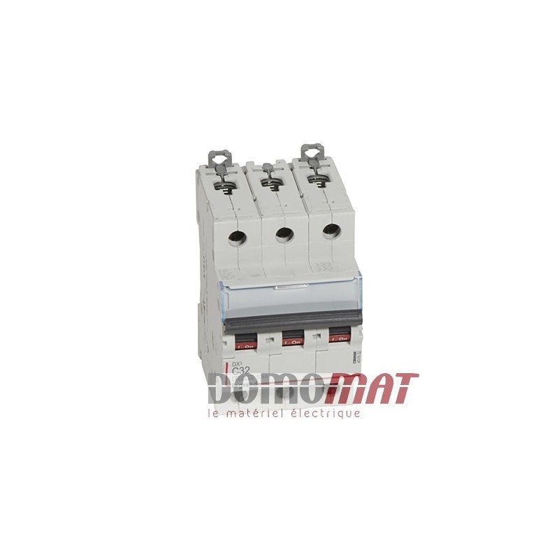 407912 Legrand Disjoncteur 6A 4P Courbe C - 6/10kA DX3 Automatique Et Vis