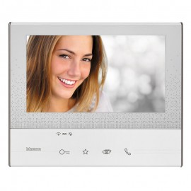 Visiophone intérieur Classe 300 Bticino - Écran 7” - Connecté - Blanc