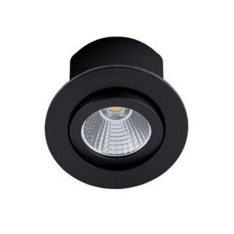 Spot LED  RT1014 RDX-230  - Orientable - 7.5W -  600Lm - Rond - Noir - Dimmable