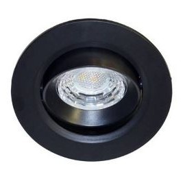 Spot LED  MARY RDX-230  - Orientable - 7.5W -  650Lm - Rond - Noir - Dimmable