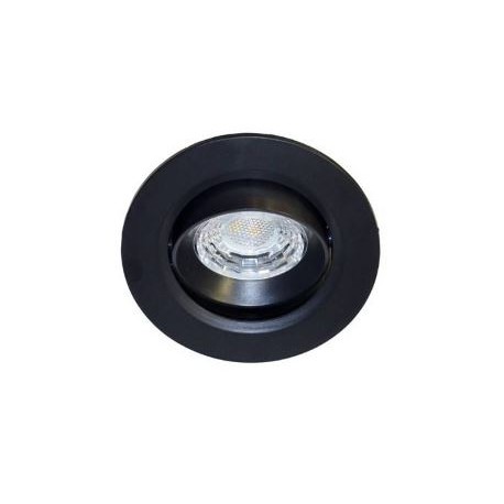 Spot LED  MARY RDX-230  - Orientable - 7.5W -  650Lm - Rond - Noir - Dimmable