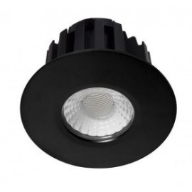 Spot LED  Gemma RD-230 3 en 1 - Fixe  - 7W - 620Lm - Rond - Noir mat- Dimmable
