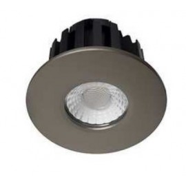 Spot LED  Lewa RD 3 en 1 - Fixe  - 10W - 715Lm - Rond - Titane - Dimmable