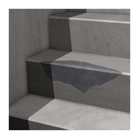 Ciment Express Fischer Prêt à L'Emploi – Pour Réparer Fissures Et Bords Ébréchés – Lot De 2