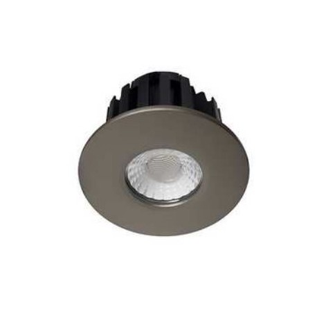 Spot LED Hona RD 3 en 1 - Fixe  - 10W - 755Lm - Rond - Titane - Dimmable