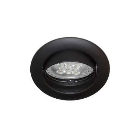 Spot LED KSA1012 RX - GU10 - Orientable  - 50W - Rond - Noir - Sans ampoule