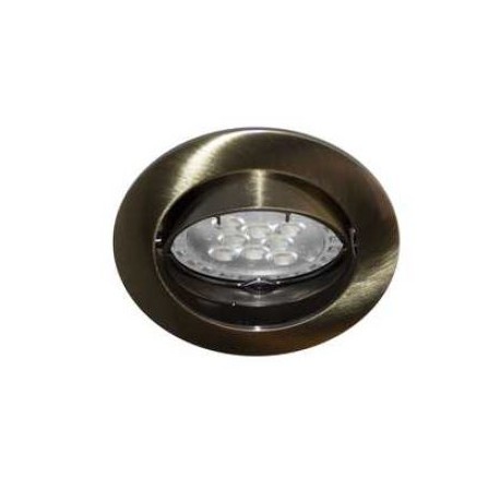 Spot LED KSA1012 RX - GU10 - Orientable  - 50W - Bronze antique - Sans ampoule