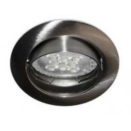 Spot LED KSA1012 RX - GU10 - Orientable  - 50W - Nickel satiné - Sans ampoule